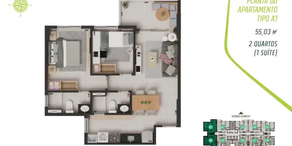 Jardino Passeio Kennedy