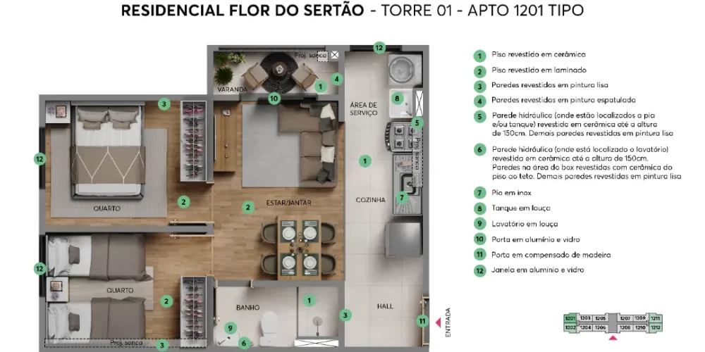 Residencial Flor do Sertão