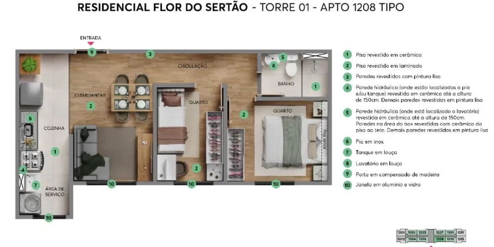 Residencial Flor do Sertão