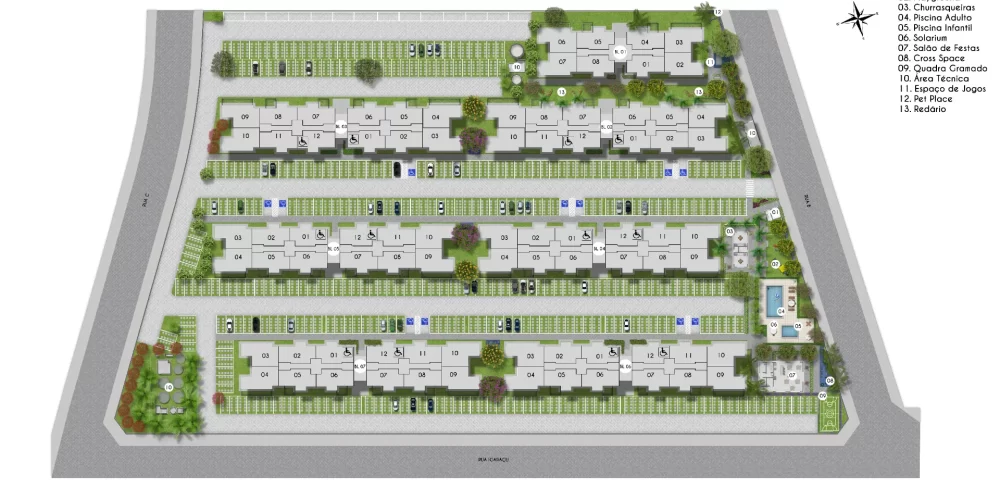 Reserva Flora Implantação