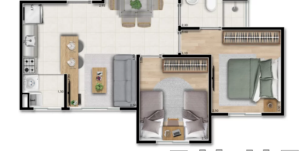 Reserva Flora Planta meio