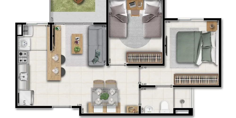 Reserva Flora planta Garden menor