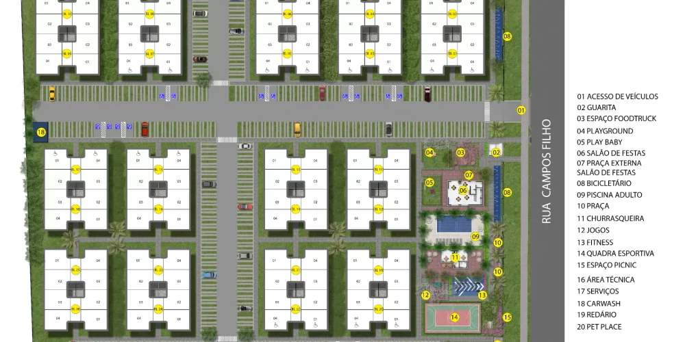 VIva Vida Maracanú Implantação