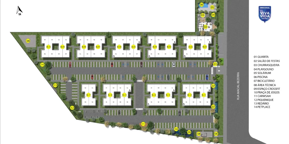 Viva Vida Siqueira Implantação