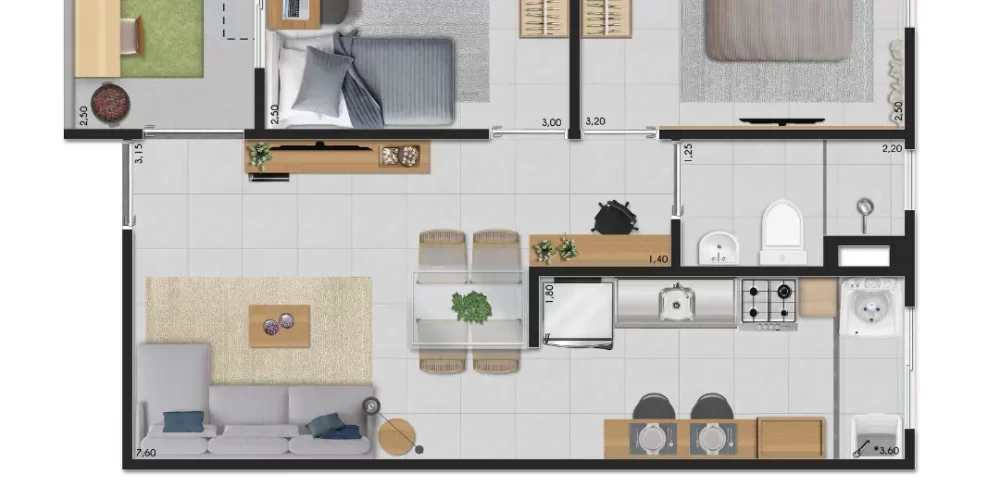 térreo com garden conquista messejana